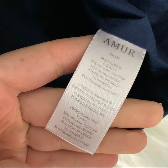 AMUR Quilted Lace Bomber Jacket Coat Ruched XS - Picture 8 of 13